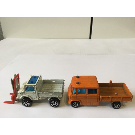 Mercedes Unimog Travaux Public Majorette Voiture Miniature De