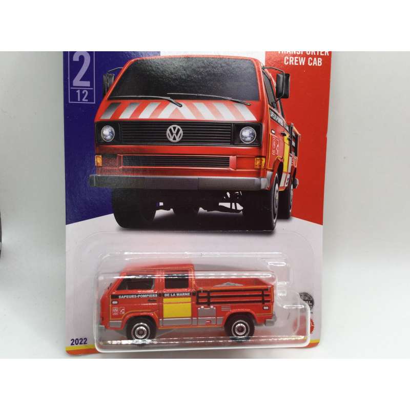 VOLKSWAGEN TRANSPORTER SAPEURS-POMPIER DE LA MARNE MATCHBOX