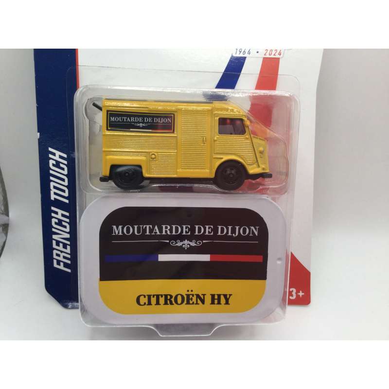 NOUVEAUTE MAJORETTE AVEC BOITE METAL SPECIAL FRANCE CITROËN HY MOUTARDE DE DIJON