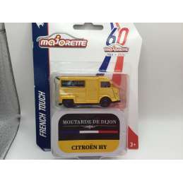 NOUVEAUTE MAJORETTE AVEC BOITE METAL SPECIAL FRANCE CITROËN HY MOUTARDE DE DIJON