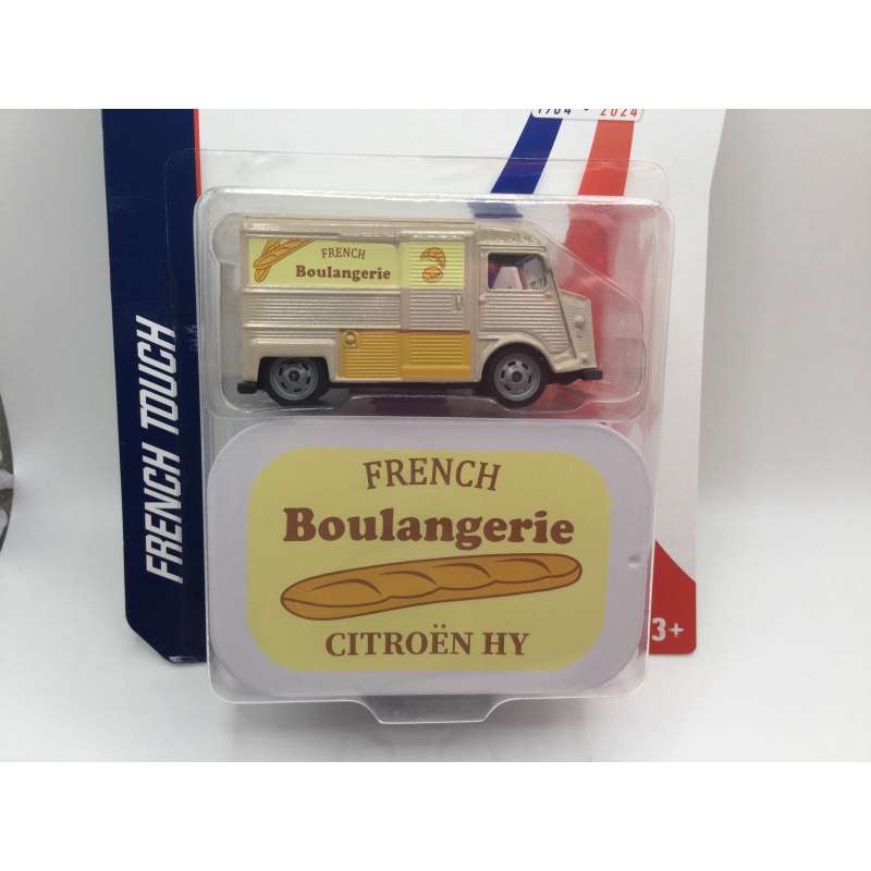 NOUVEAUTE MAJORETTE AVEC BOITE METAL SPECIAL FRANCE CITROËN HY FRENCH BOULANGERIE