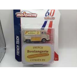 NOUVEAUTE MAJORETTE AVEC BOITE METAL SPECIAL FRANCE CITROËN HY FRENCH BOULANGERIE