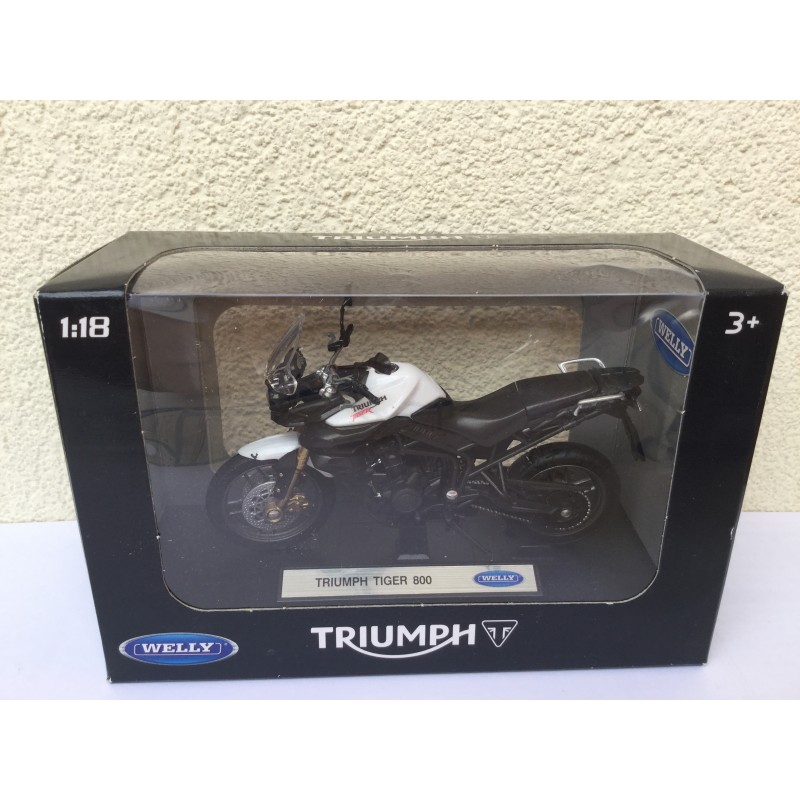 Moto Miniature Triumph Tiger 800 en livraison gratuite