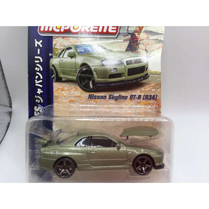 NISSAN SKYLINE GT-R (R34) MAJORETTE SERIE JAPAN