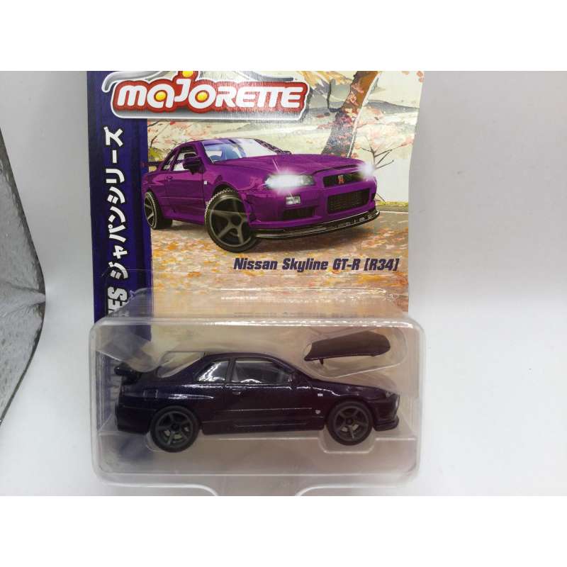 NISSAN SKYLINE GT-R (R34) MAJORETTE SERIE JAPAN