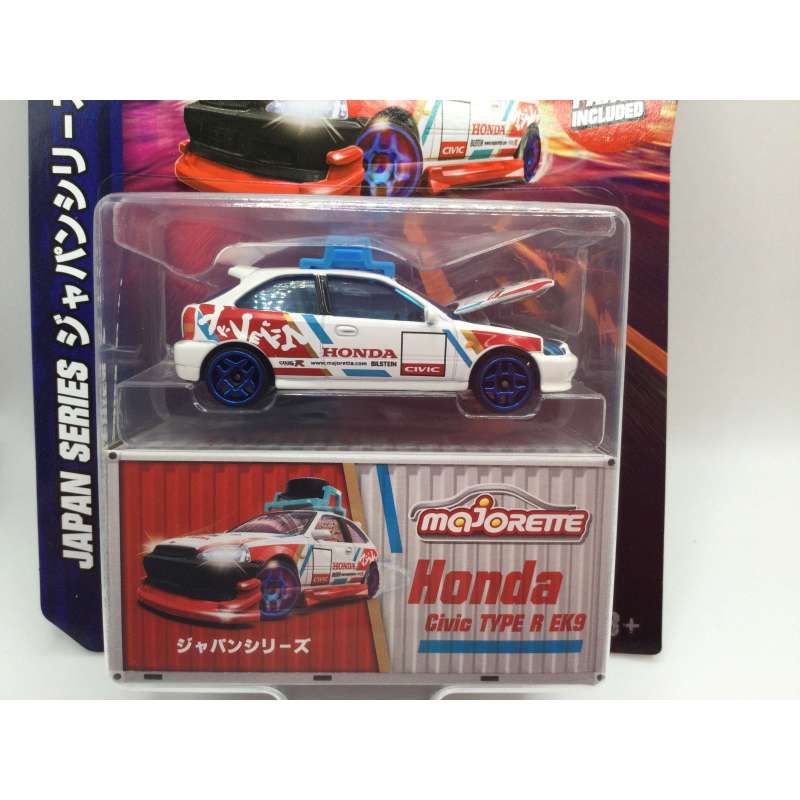 HONDA CIVIC TYPE R EK9 TUNING PARTS MAJORETTE SERIE JAPON