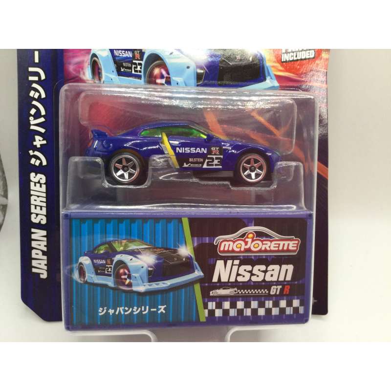 NISSAN GT R MAJORETTE TUNING PARTS SERIE JAPAN voiture miniature de collection