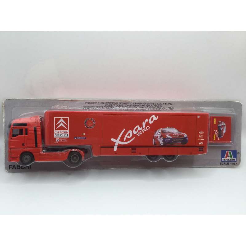 Camion MAN Citroën Sport Xsara WRC 1/87