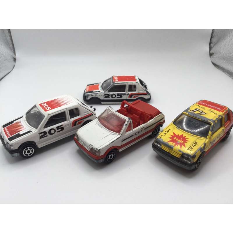 LOT PEUGEOT 205 GTI MAJORETTE