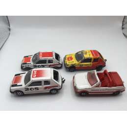 LOT PEUGEOT 205 GTI MAJORETTE