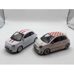 Lot de 2 FIAT 500 ABARTH...