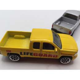 Lot de 2 Chevrolet Silverado Majorette 1/71