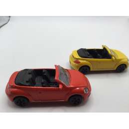 LOT DE 2 VOLKSWAGEN BEETLE CABRIOLET MAJORETTE