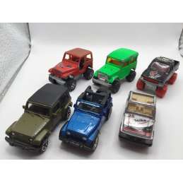 Lot de JEEP, TOYOTA MAJORETTE...