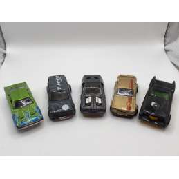 Lot de 5 véhicules Hotwheels