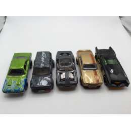 Lot de 5 véhicules Hotwheels