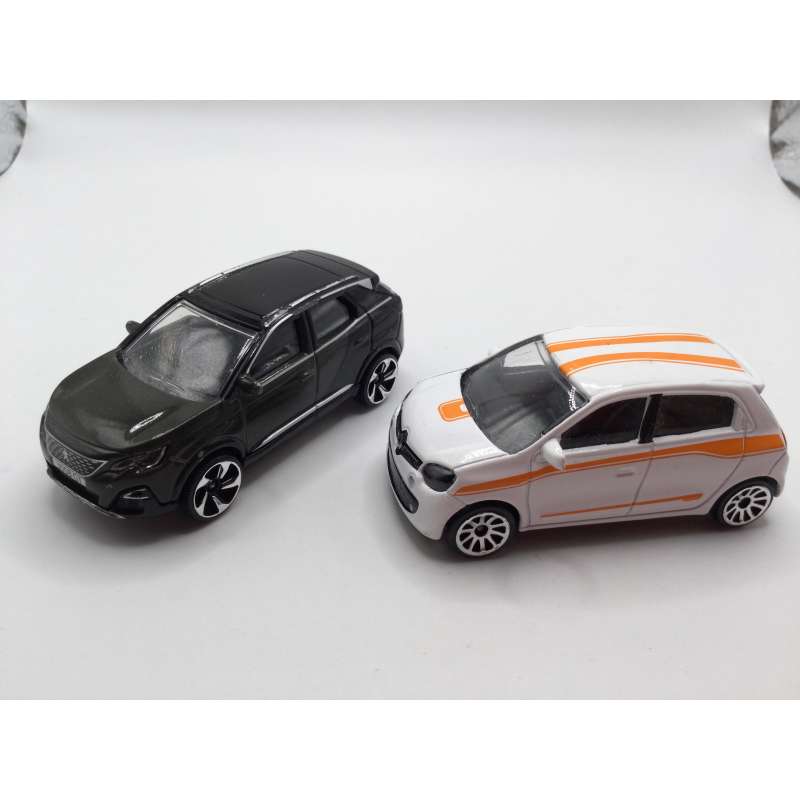 RENAULT TWINGO + PEUGEOT 3008 GT MAJORETTE