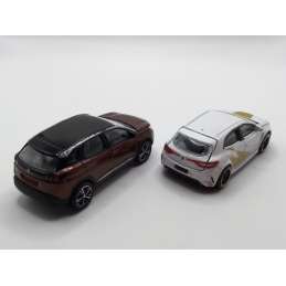 RENAULT MEGANE RS + PEUGEOT 3008 MAJORETTE NOREV