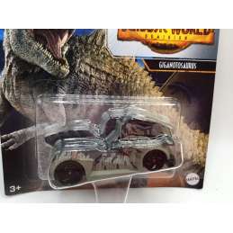 GIGANOTOSAURUS JURASSIC WORLD HOTWHEELS CARACTER CARS