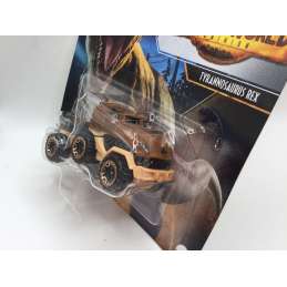 TYRANNOSAURUS JURASSIC WORLD HOTWHEELS CARACTER CARS