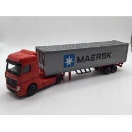 MERCEDES ACTROS MAERSK 1/87 HO