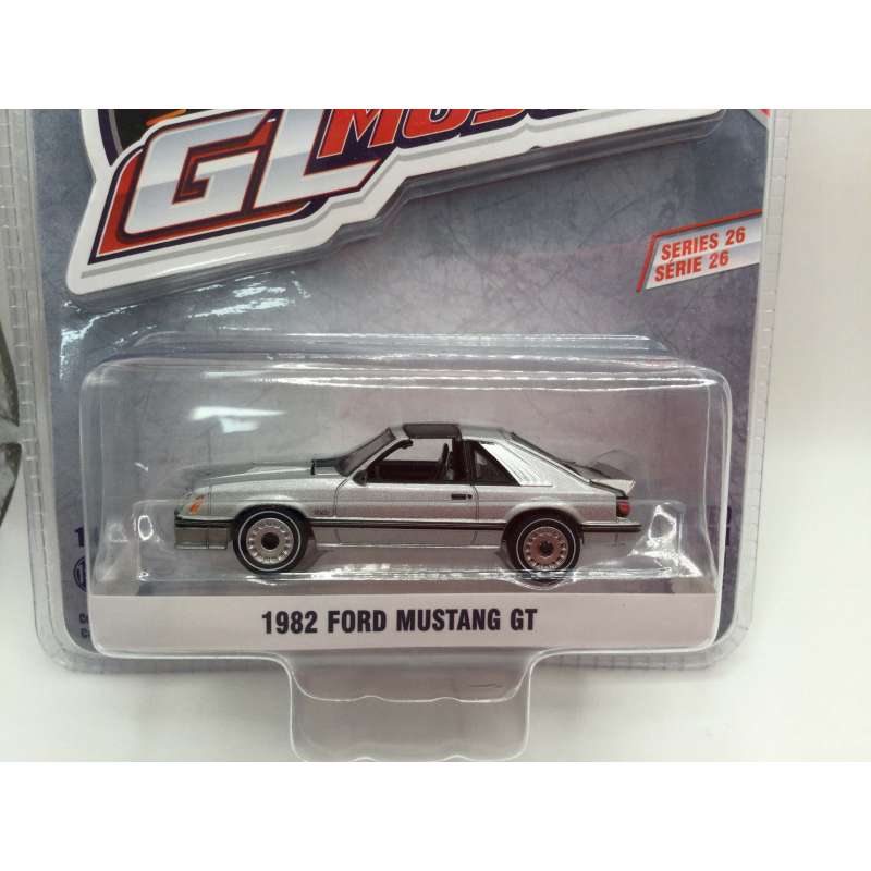 FORD MUSTANG GT 1982 GREENLIGHT 1/64