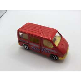 FORD TRANSIT CITY BUS MAJORETTE 1/60