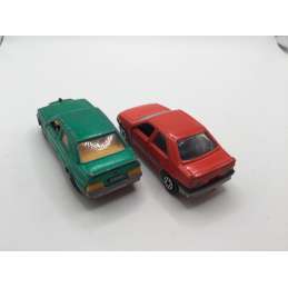 PEUGEOT 405 MI 16 + MERCEDES 190 E MAJORETTE