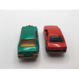 PEUGEOT 405 MI 16 + MERCEDES 190 E MAJORETTE