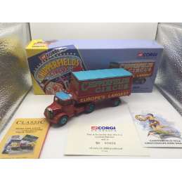 CIRQUE CHIPPERFIELDS BEDFORD O ARTICULATED TRUCK CORGI CLASSICS