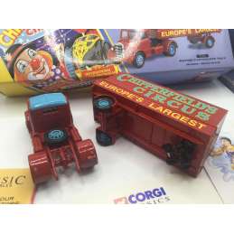 CIRQUE CHIPPERFIELDS BEDFORD O ARTICULATED TRUCK CORGI CLASSICS