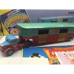 CIRQUE CHIPPERFIELDS BEDFORD O ARTICULATED HORSEBOX CORGI CLASSICS