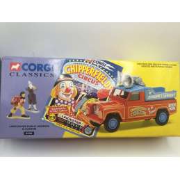 CIRQUE CHIPPERFIELDS LAND ROVER CORGI AVEC PERSONNAGES