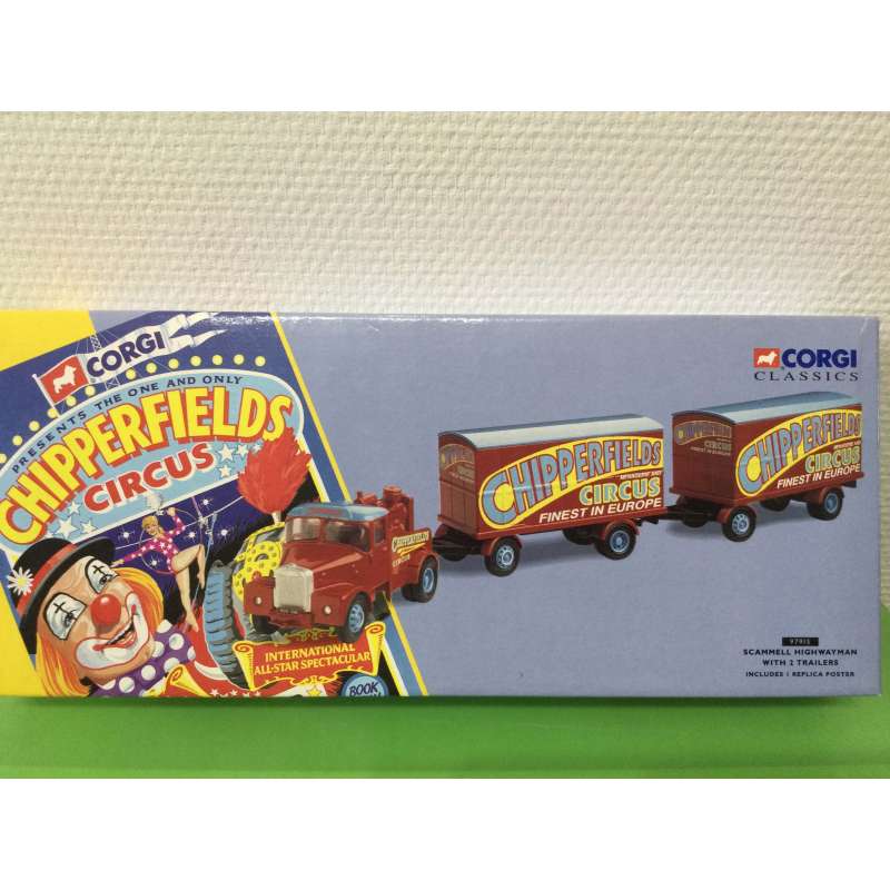 CIRQUE CHIPPERFIELDS SCAMMELL HIGHWAYMAN