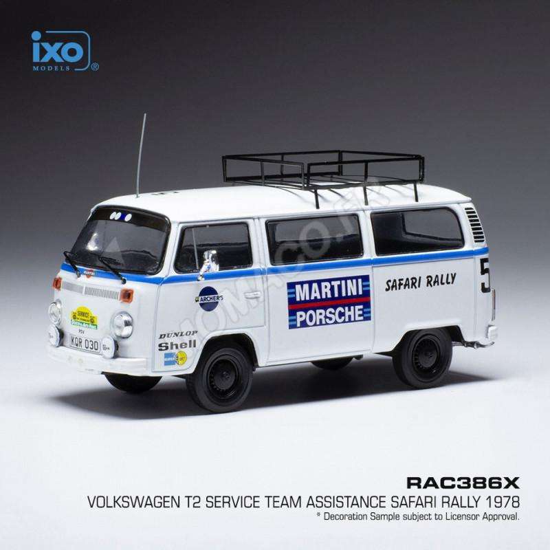 VOLKSWAGEN T2 ASSISTANCE PORSCHE MARTINI 1/43 IXO