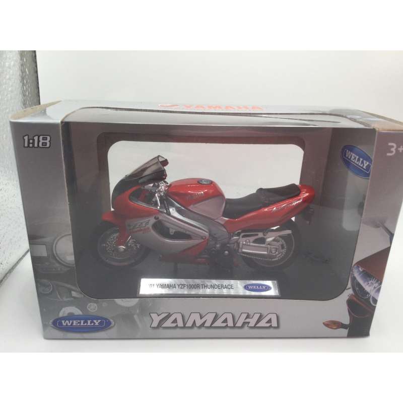 MOTO YAMAHA YZF 1000R THUNDERANCE WELLY 1/18