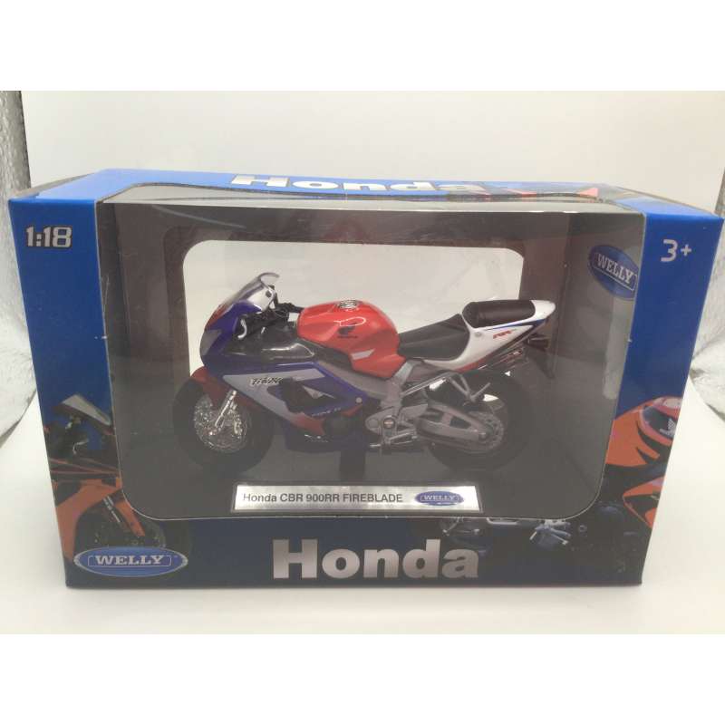 MOTO HONDA 900RR FIREBLADE WELLY 1/18