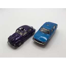 RENAULT 18 + VOLKSWAGEN BEETLE MAJORETTE 1/60