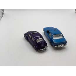 RENAULT 18 + VOLKSWAGEN BEETLE MAJORETTE 1/60