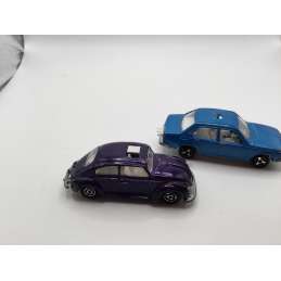 RENAULT 18 + VOLKSWAGEN BEETLE MAJORETTE 1/60