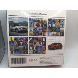 PUZZLE CUBE CITROEN C3 (6 MODELES)