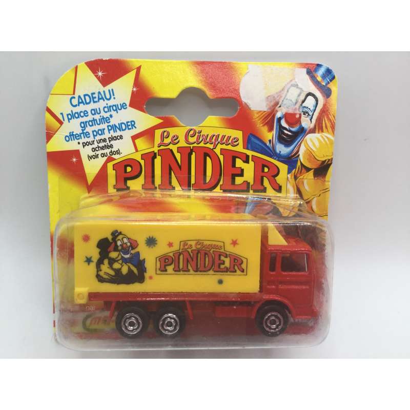 CAMION CIRQUE PINDER MAJORETTE 1/100