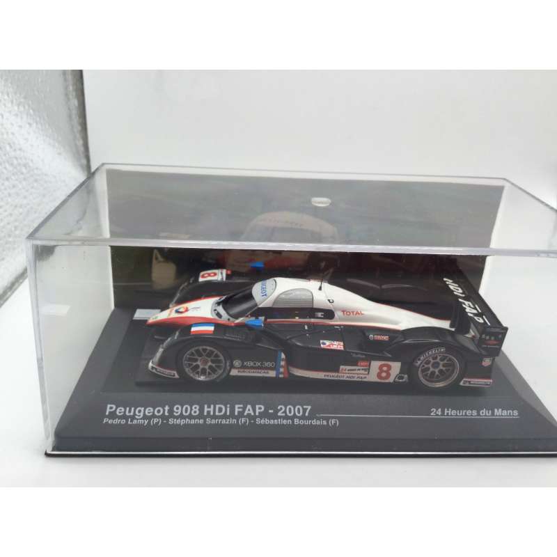 PEUGEOT 908 HDI FAP 2007 1/43 24 HEURES DU MANS