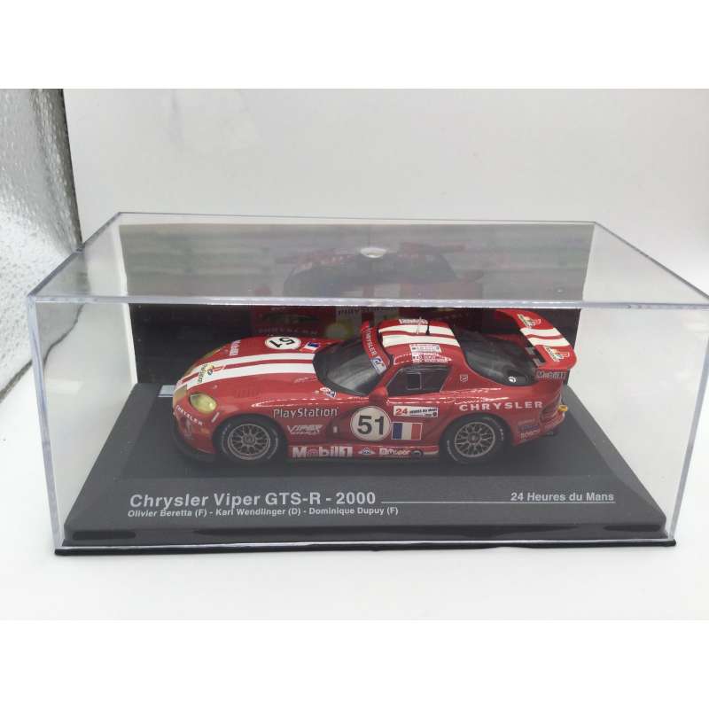 CHRYSLER VIPER GTS R 2000 24 HEURES DU MANS 1/43