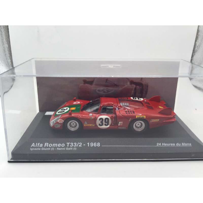 ALFA ROMEO T33/2 1968 1/43 24 HEURES DU MANS