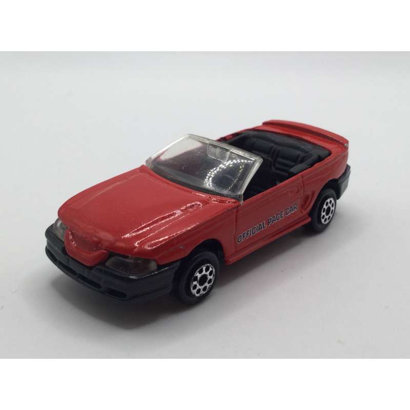 FORD MUSTANG GT MAJORETTE SUPERS PATENT PENDING OFFICIAL PACE CAR 1/60