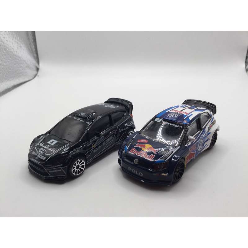 VOLKSWAGEN POLO R WRC + FORD FIESTA WRC MAJORETTE