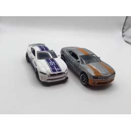 FORG MUSTANG GT + CHEVROLET CAMARO MAJORETTE