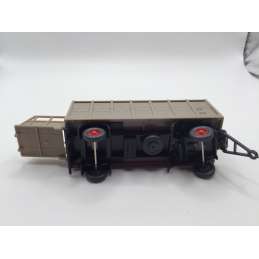 REMORQUE TRANSPORT D'ANIMAUX WIKING 1/87 HO