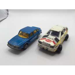 AUDI QUATRO + SAAB TURBO MAJORETTE FRANCE